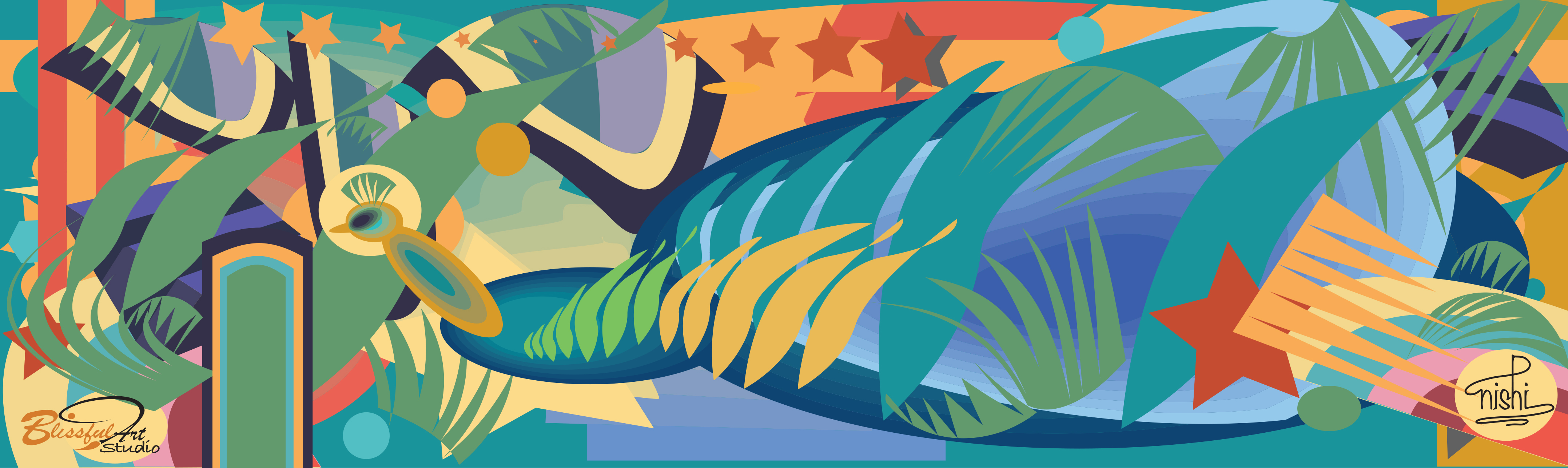 Spectrum of Serenity: The Peacock’s Palette